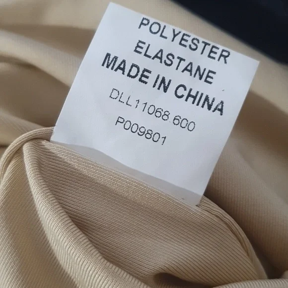 Avery Size 6 Black Strapless Striped Evening Dress - Picture 9 of 9